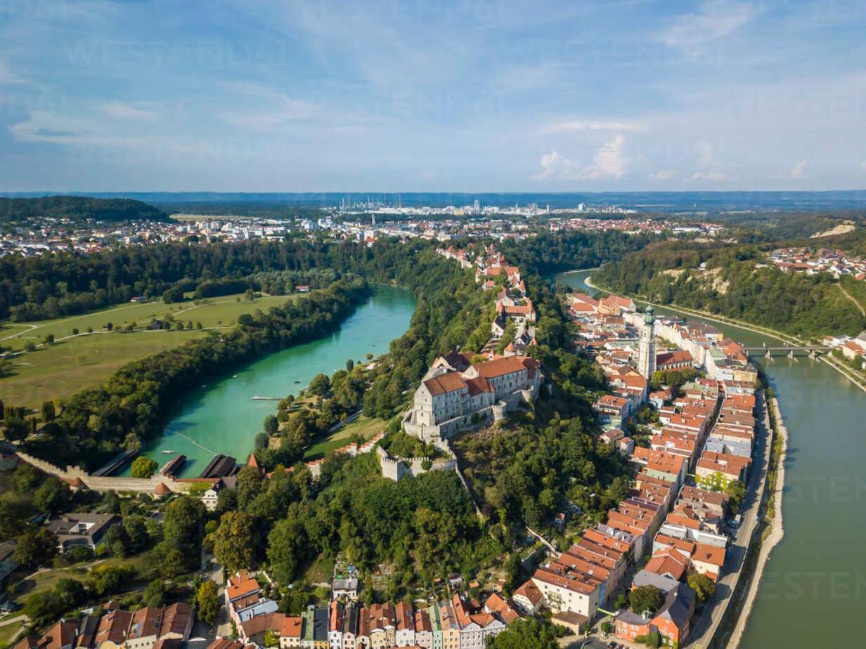 Wohnen Am Bach Apartment Haiming Exterior foto